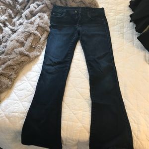 7 for all mankind dark wash jeans